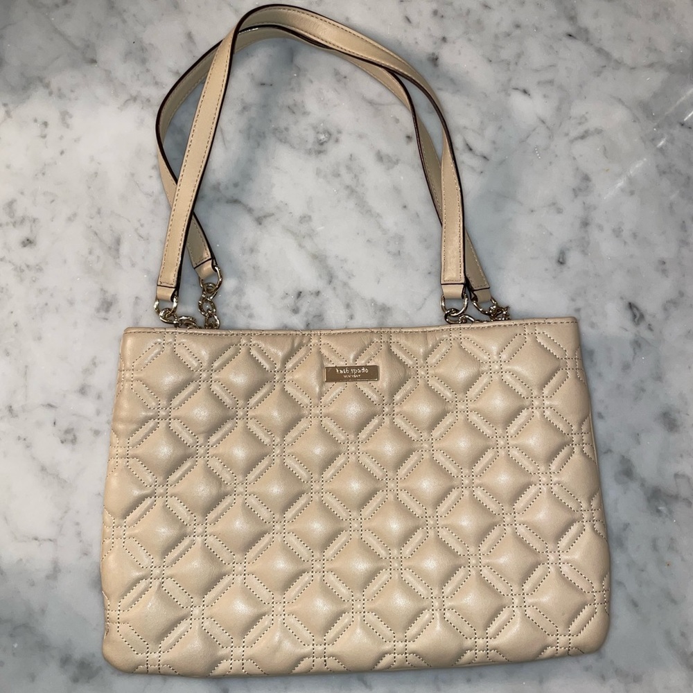 Kate Spade tan shoulder bag